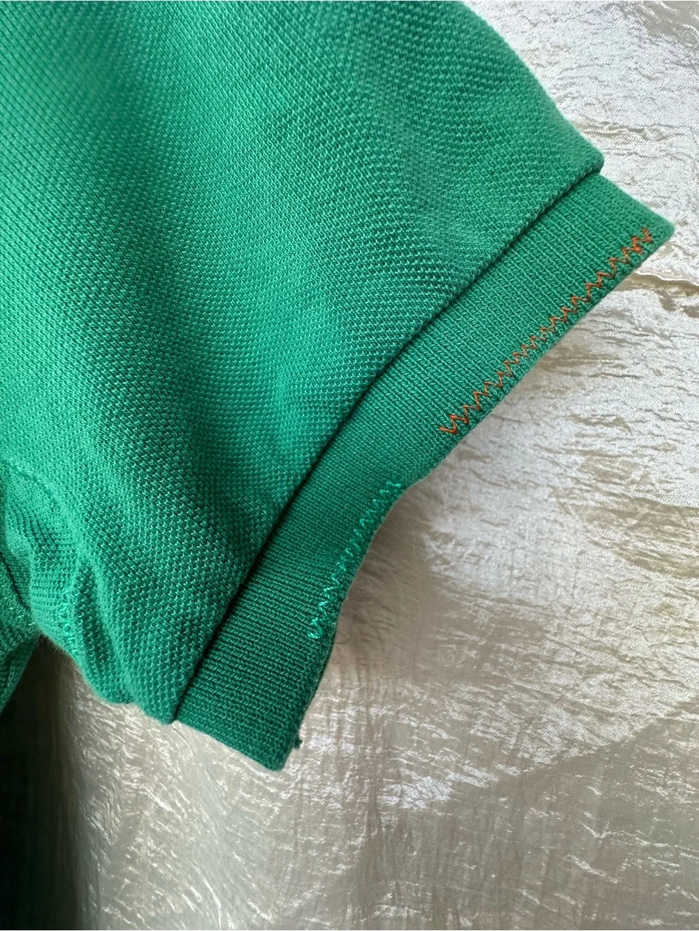 Polo Ralph Lauren Green Polo Big Navy Pony Classic Preppy Shirt Premium Detail M